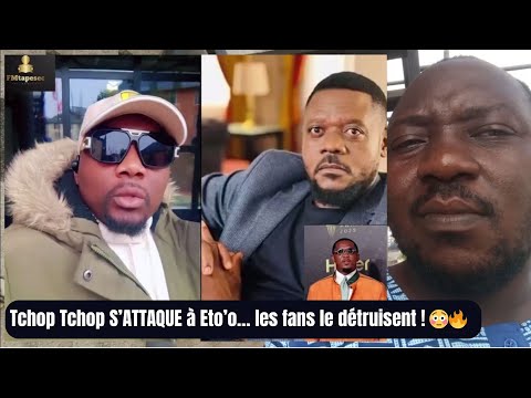 Tchop Tchop attacks Eto'o... the fans destroy him! 😳🔥