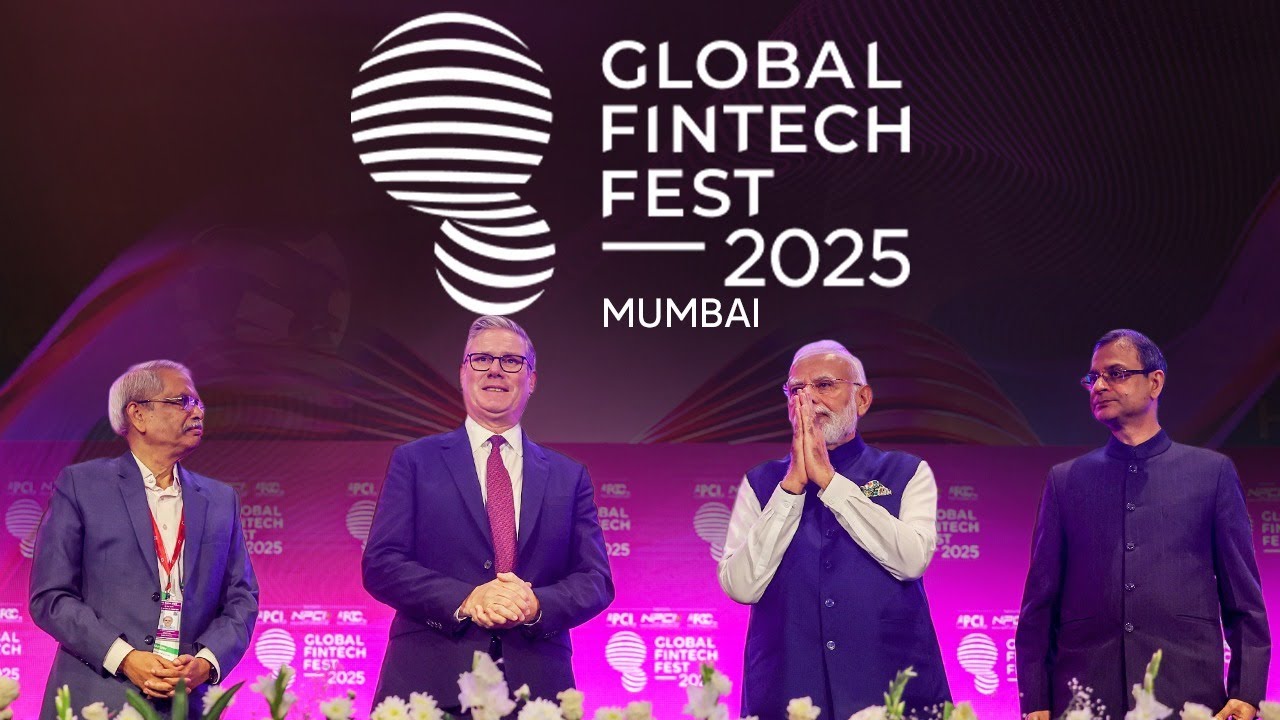 LIVE : PM Modi and UK PM Keir Starmer participate in the Global Fintech Fest 2025 in Mumbai