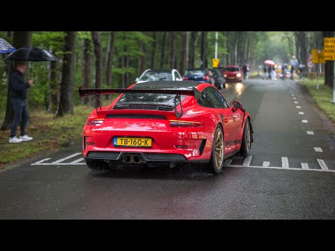 Porsche 991.2 GT3 RS with JCR Race Straight Pipe Exhaust - INSANE Revs & Accelerations !