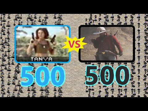 Tanya vs Flint Westwood - Red Alert 2