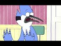 Regular Show Mordecai And Rigby Screaming