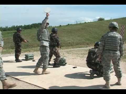 Members of Multinational Group East Hungarian and American Soldiers