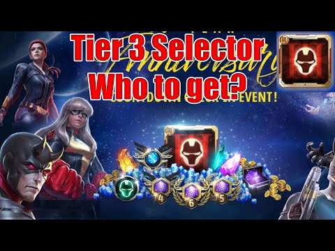 Tier 3 Selector Who to Get? Talen's Ranking (Marvel Future Fight)