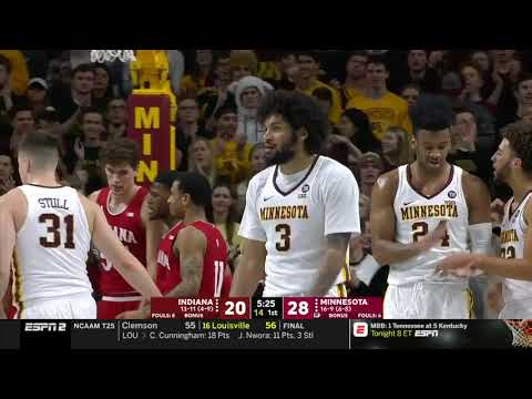 Jordan Murphy: 23 Points vs. Indiana Hoosiers (Feb. 16, 2019)