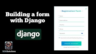 Building A Student Demo Form with Django