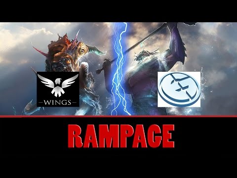 EG vs ESCAPE, Slark Rampage Group Stages Game 2 - TI6 Dota 2