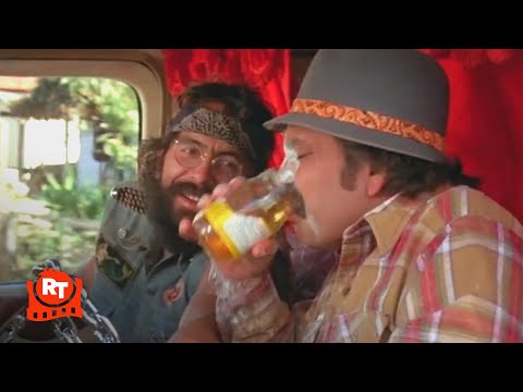 Cheech & Chong's Next Movie (1980) - Cheech Drinks Pee! Scene | Movieclips
