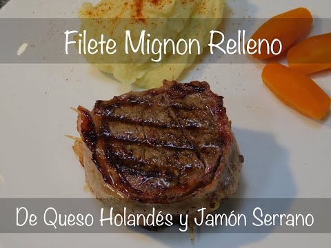 FILETE MIGNON DE RES Relleno de QUESO Holandés y Jamón SERRANO!!! | De Cocina