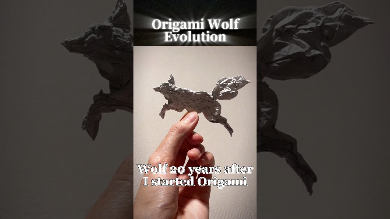 Origami Wolf Evolution!