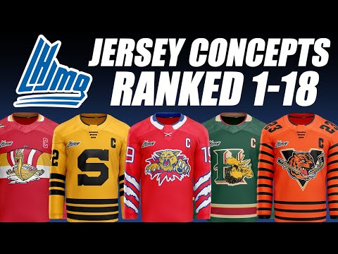 QMJHL Jersey Concepts Ranked 1-18