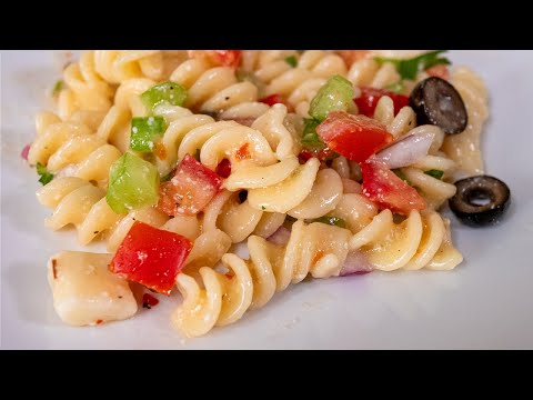 Ensalada De Pasta De Tornillo | Recetas Economicas y Faciles