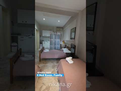 H&ocirc;tel Atlantis, logement privé à Nea Kallikratia, Gr&egrave;ce - Video