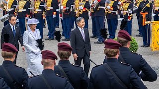 Hollanda, İmparator Naruhito'yu 400 yıllık ilişkileri güçlendirmek için ağırladı