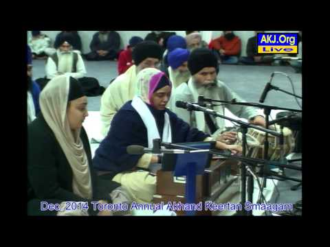 047 Toronto Dec. 2014 Smaagam - Thursday Evening Keertan -  B. Harinder Kaur Jee
