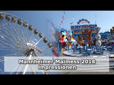 Mannheim Maimess 2018 | Impressionen-Spezial [ Alle Fahrgeschäfte ] {HD}