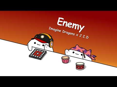 Imagine Dragons x J.I.D - Enemy (cover by Bongo Cat) 🎧