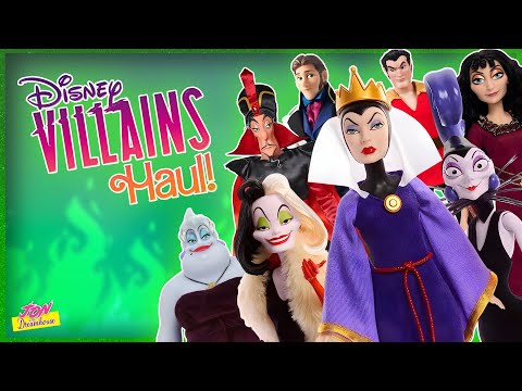 Disney Villains HAUL! 😈👑 Evil Queen, Cruella AND MORE! | Jon in the Dreamhouse | UNBOX & REVIEW