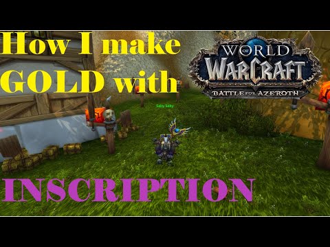 Inscription GOLD Guide - How I make 2-3X more gold from HERB farms!! WoW 8.3 Gold Guide