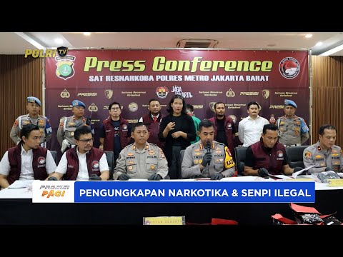 POLRES METRO JAKBAR GEREBEK APARTEMEN DALAM PENGUNGKAPAN NARKOTIKA &amp; SENPI ILEGAL