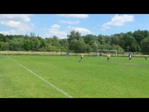 Doelpunt vv GOES JO14-1 vs FC Kerkrade West 14-2