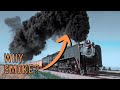 Why Do USA Steam Trains Make Smoke But UK Ones Don T
