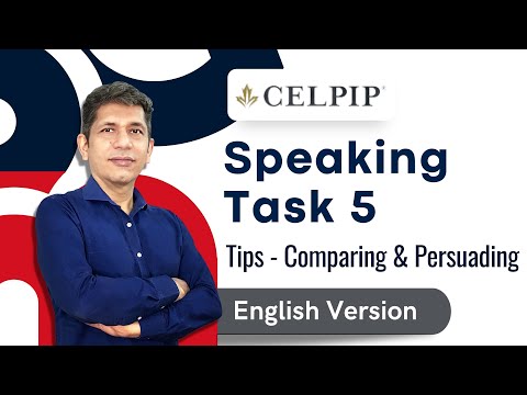 CELPIP | Speaking Task 5 | Comparing and Persuading | English Version | www.webberz.in