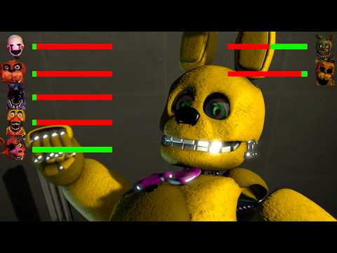 FNaF Old Memories - The Finale with Healthbars (Season 1 Episode 6)