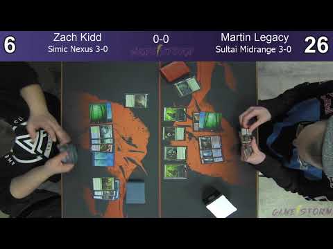 Zach Kidd (Simic Nexus) vs Martin Legacy (Sultai Midrange) - Friday Night Standard 3/1/19