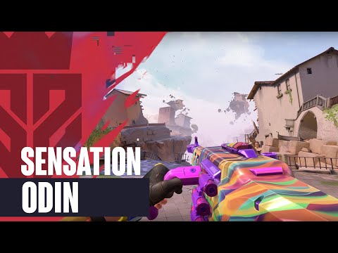 Sensation Odin Skin Showcase [4K] - Valorant Sensation Skins