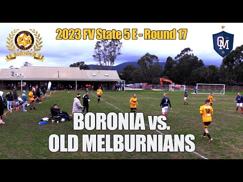 2023 FV MLS 5 East, Rd 17 - Boronia v Old Melburnians