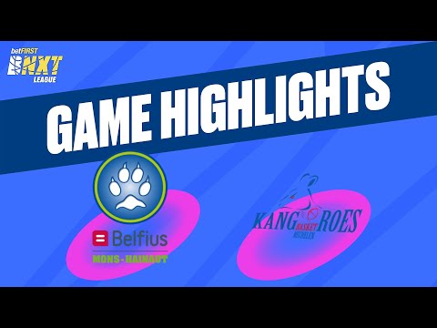 Belfius Mons-Hainaut vs. Kangoeroes Basket Mechelen - Game Highlights