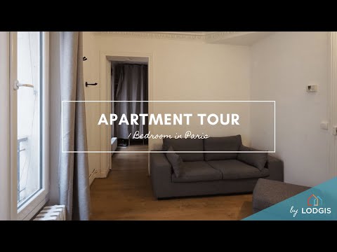 Apartment Tour // Furnished  30m2 in Paris – Ref : 21720010