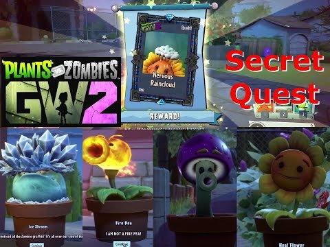 Plants vs Zombies Garden Warfare 2   Plant Secret Quest BackYard Battle Ground