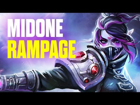 Amazing Templar Assassins Got Rampage by Midone - Top MMR Pro Player Gameplay | Dota 2