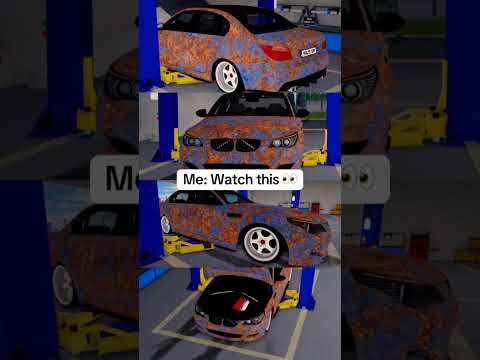 🔥 BEST BMW BUILD?! Made by Fix it up Official! #roblox #cardealershiptycoon #startfixing #fixcraft