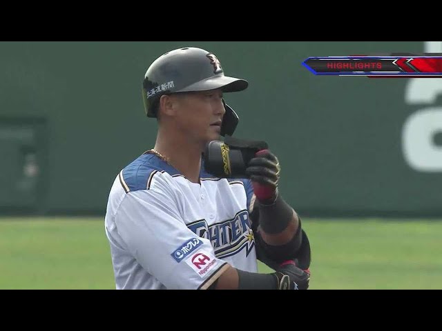 8/4 ファイターズ対ベイスターズ(エキシビションマッチ) ハイライト