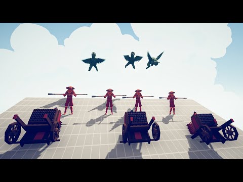 Dynasty + Fly Zombies'mother vs Every Unit - Totally Accurate Battle Simulator TABS