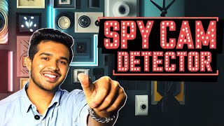 Hidden SPY Camera Detector Helps You Stay SAFE😱 #hacker #staysafe #hotels | Technical VPN