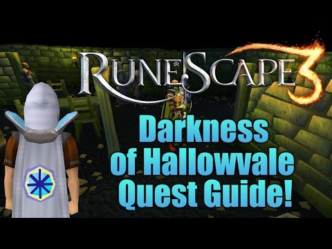 Runescape 3: Darkness of Hallowvale Quest Guide!