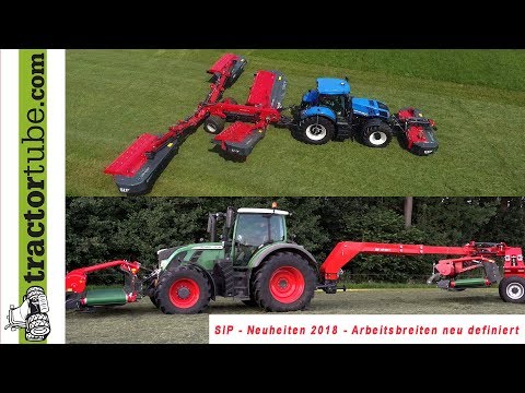 15m Mähen und 8,50m Pick-up Bandschwaden mit SIP - Neuheiten 2018 - music version