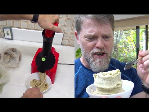 Does this Yonanas Fruit Ice Cream Maker Really Work?  Let's Find Out!