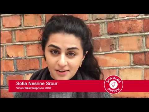 Skamløsprisen 2017 - Sofia N  Srour
