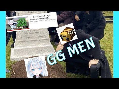 Minecraft Hardcore: Amatsuka Uto Killed by Bees?!