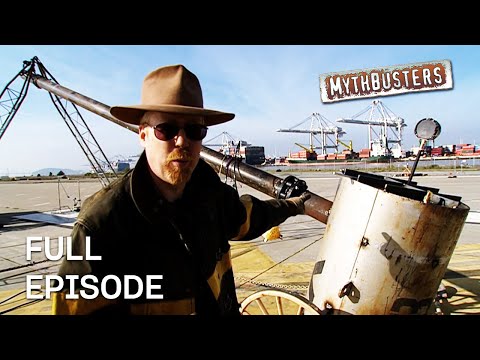 Recreating The Archimedes Steam Cannon! | MythBusters | Season 4 Episode 14 | Full Episode