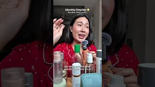 Beauty Monthly empties Sep! Part 1