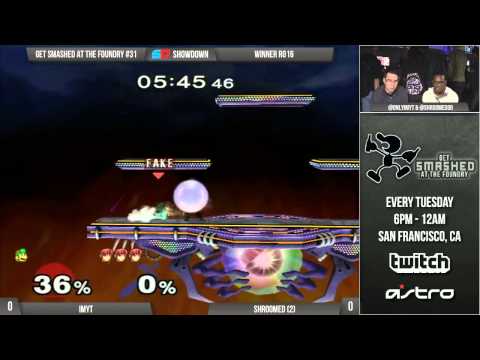 Get Smashed at the Foundry #31 - Winner Ro16: Imyt (Dr. Mario) vs Shroomed (Marth)