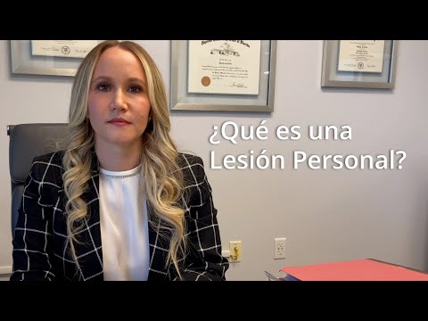 , title : '¿Qué es una Lesión Personal?'