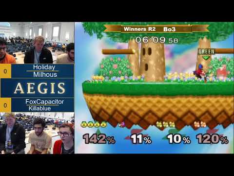 Aegis Doubles - Holiday+Milhous vs. FoxCapacitor+Killablue