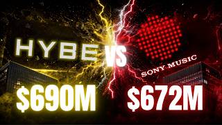 Download lagu SONY HAS THOUSANDS OF ARTISTS, HYBE HAS 15, HOW DID HYBE EARN MORE IN CONCERT & MERCH? mp3