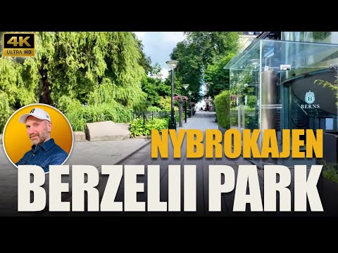 Berzelii Park and Nybrokajen in 4K: From Norrmalmstorg to Dramaten